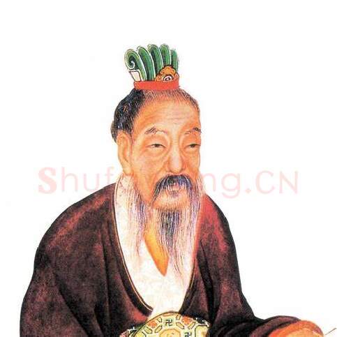 秦汉书法家萧何画像简介