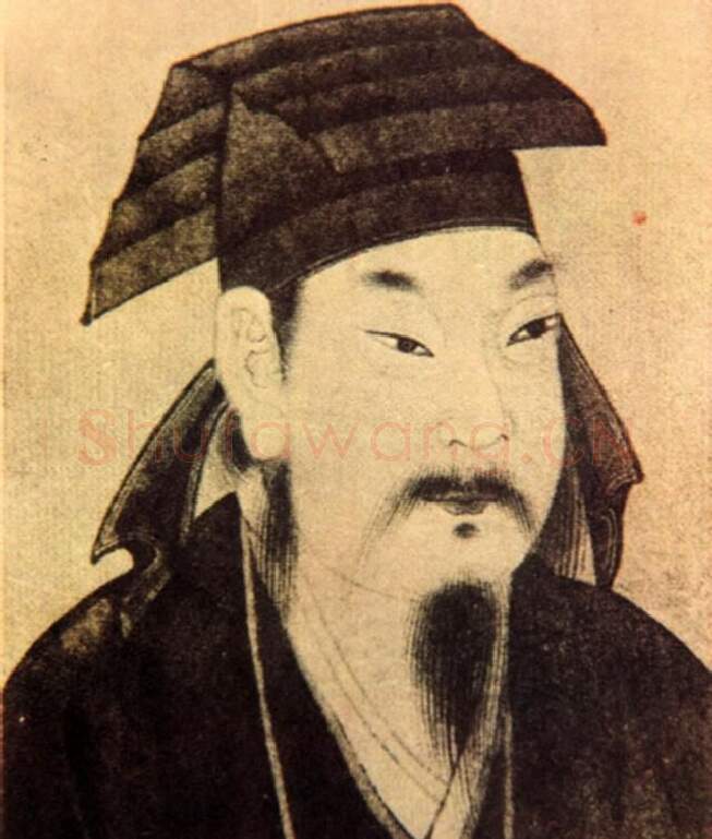 秦汉书法家赵壹画像简介