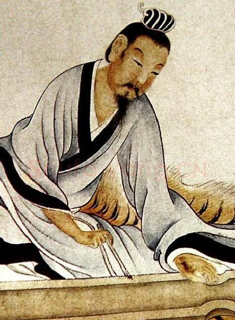 秦汉书法家赵壹画像简介