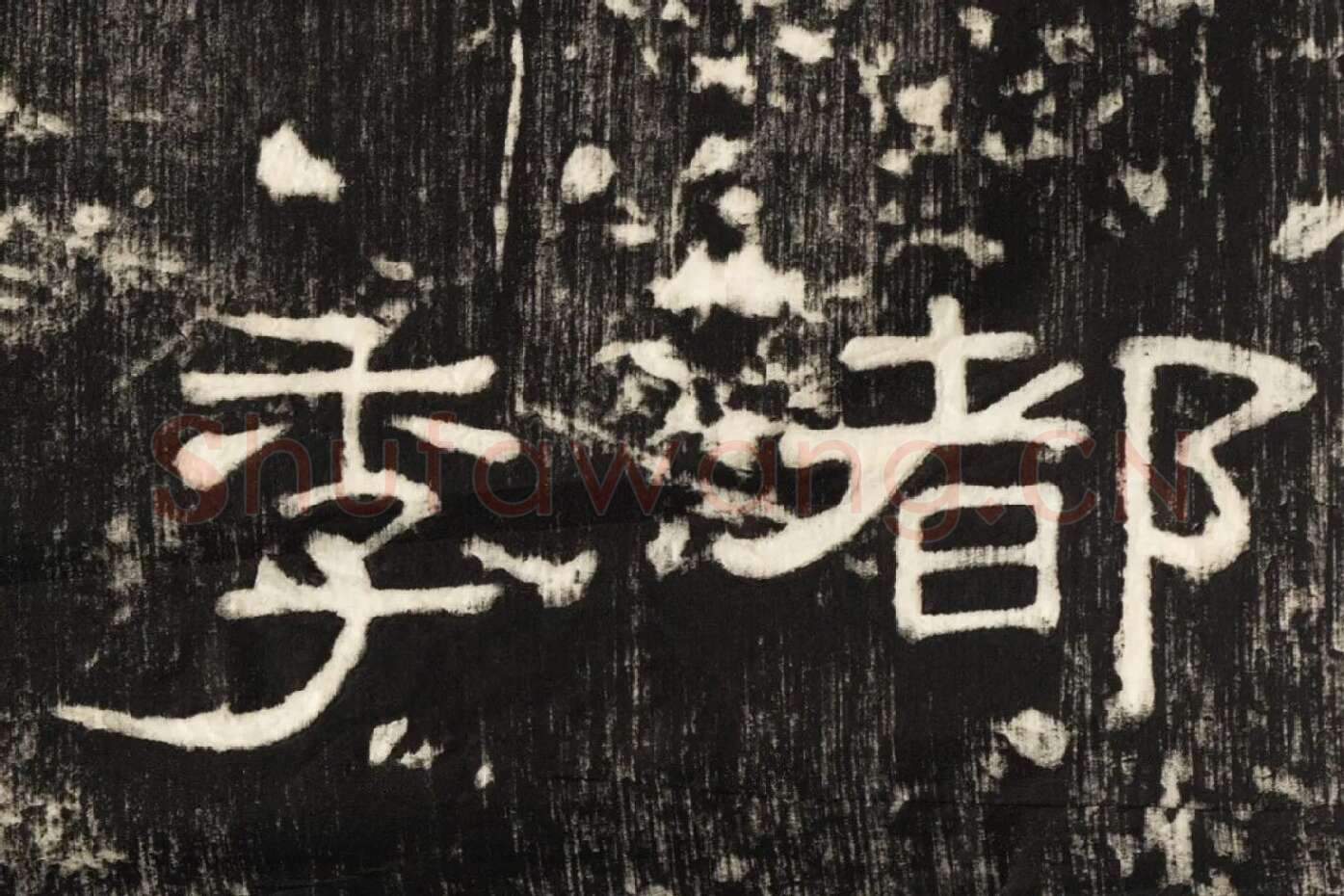 东汉隶书《孔宙碑》碑拓高清大图局部 (3)