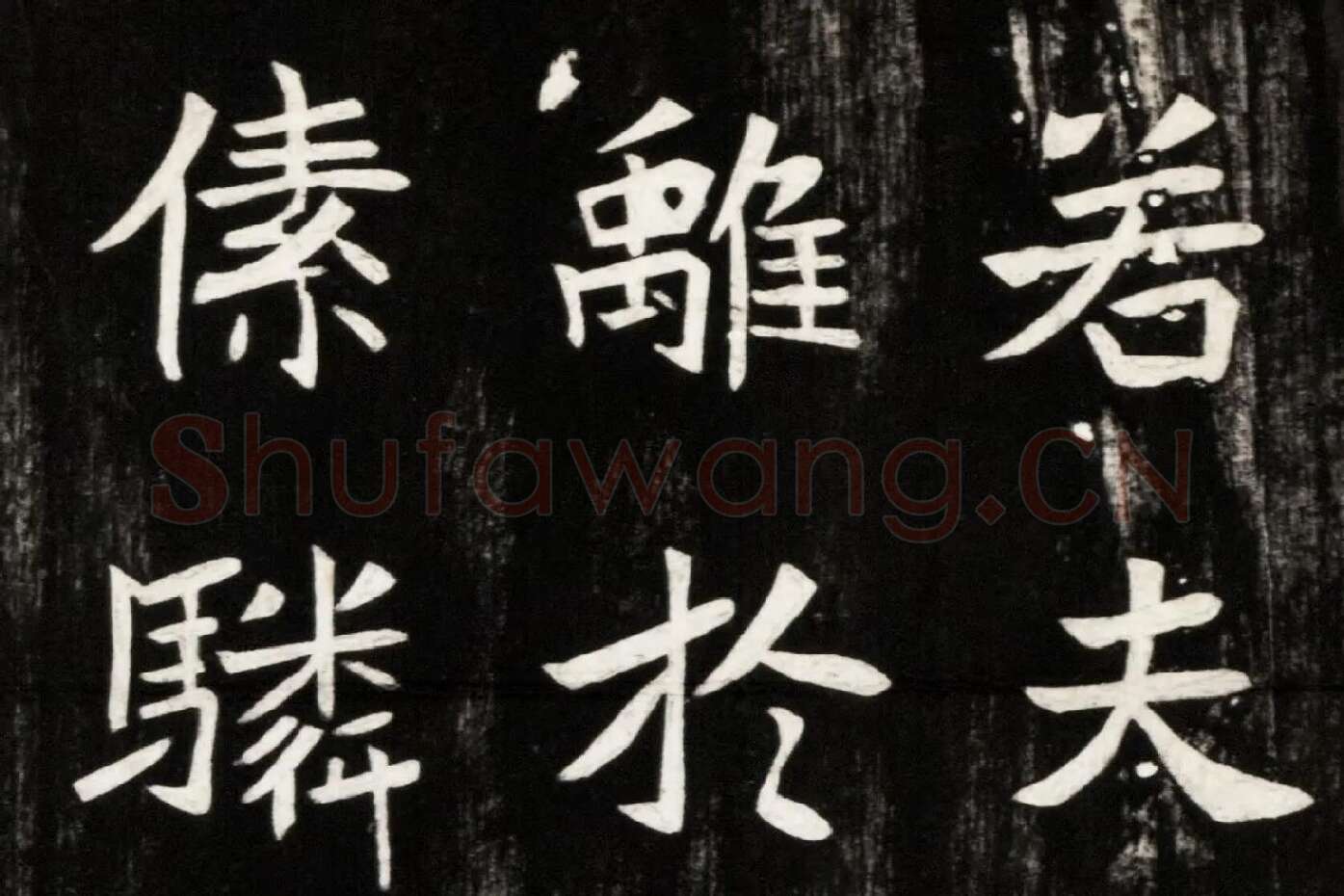 北魏楷书《高贞碑》碑拓高清大图局部 (4)