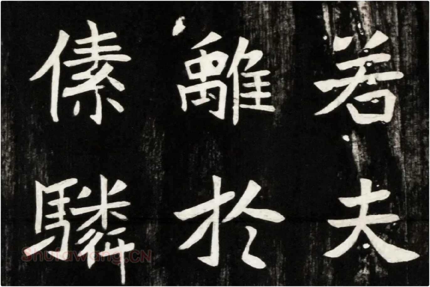 北魏楷书《高贞碑》碑拓高清大图局部 (4)