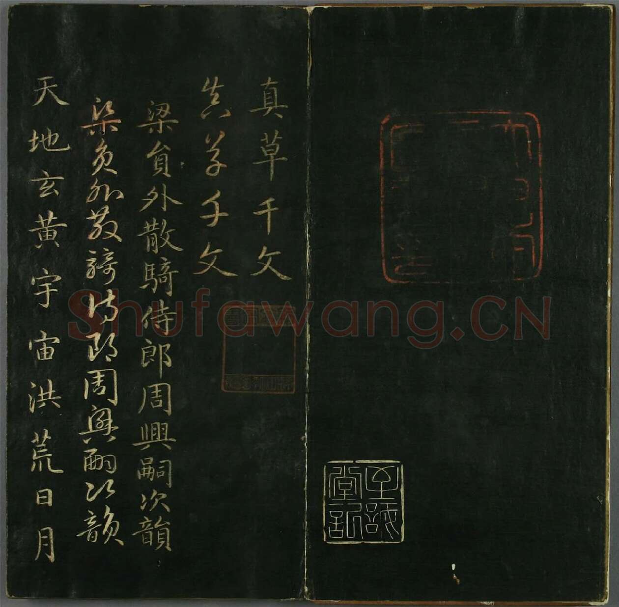 赵孟頫《真草千字文》 (1)