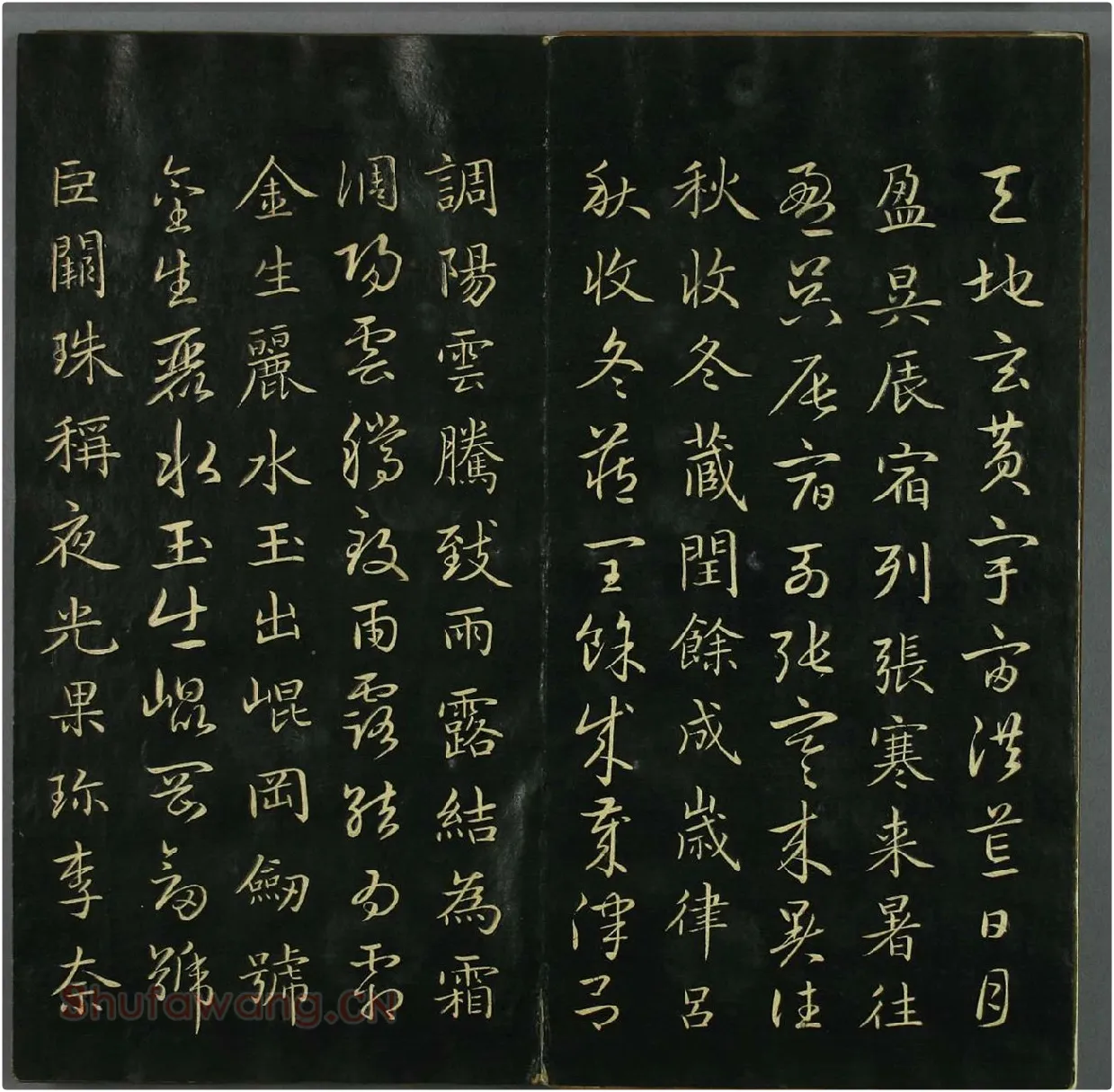 赵孟頫《真草千字文》 (2)
