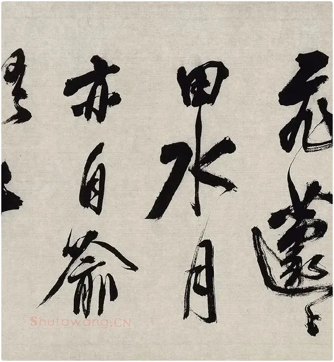 翁方纲行草书《徐渭杂花图卷题跋》_06