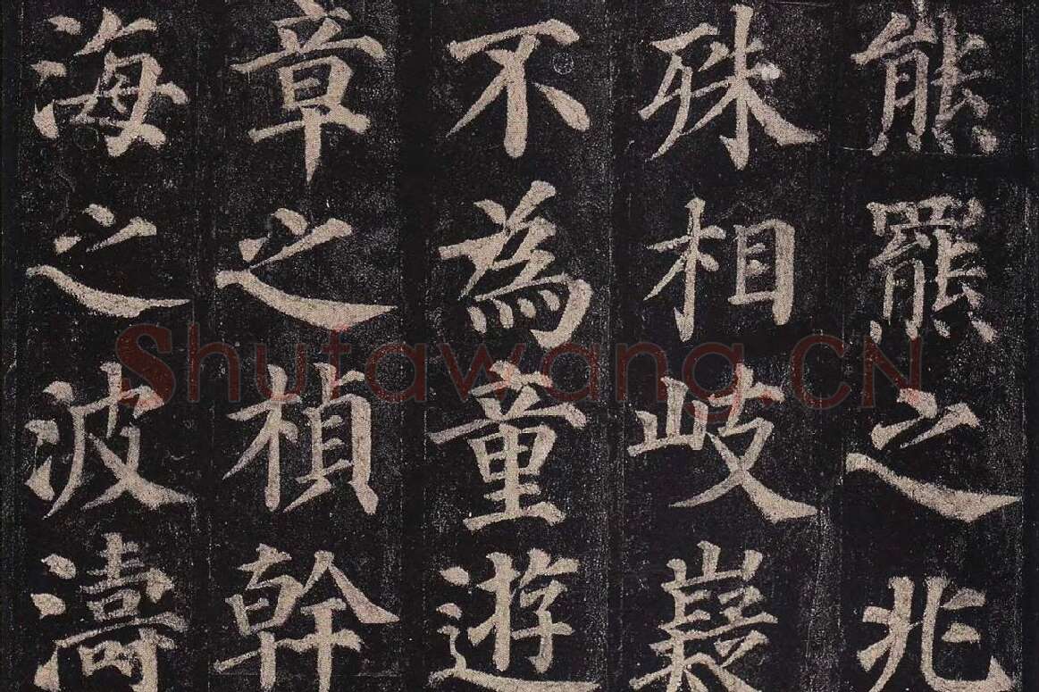 颜真卿楷书《多宝塔碑》册页局部 (4)