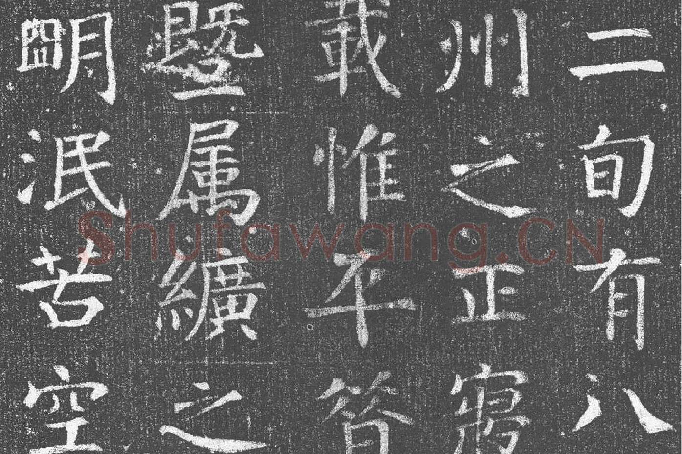 颜真卿青年时期楷书《王琳墓志》局部 (4)