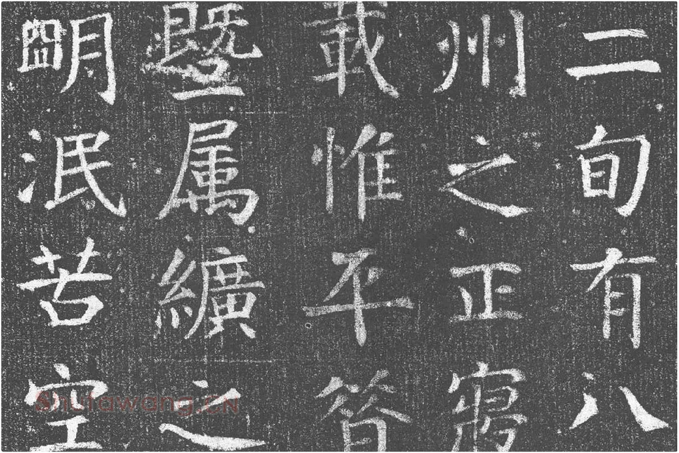 颜真卿青年时期楷书《王琳墓志》局部 (4)
