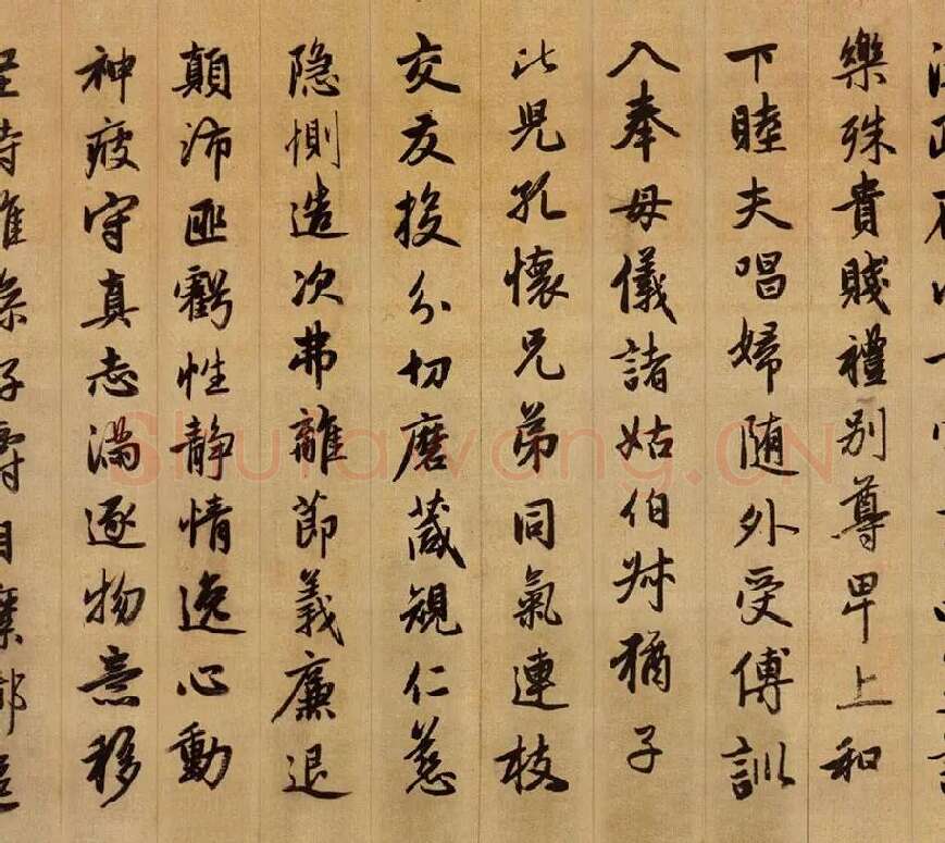 赵孟頫《行书千字文》卷_08