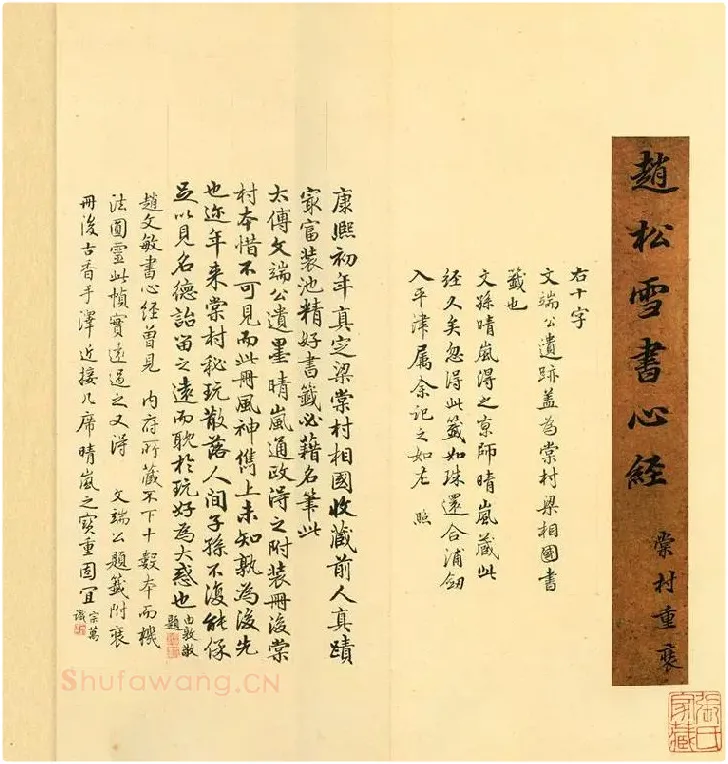 赵孟頫《行书心经册》_08