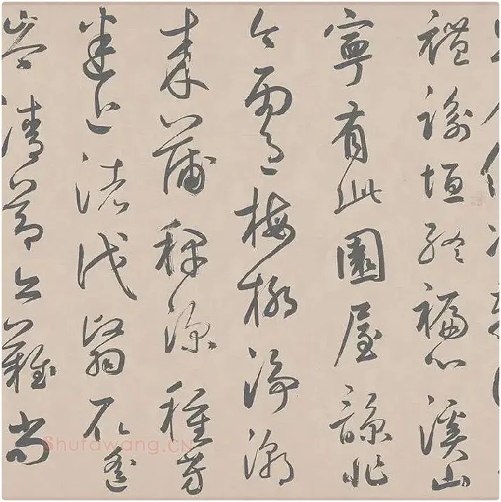 鲜于枢行草书《王安石杂诗卷》_09