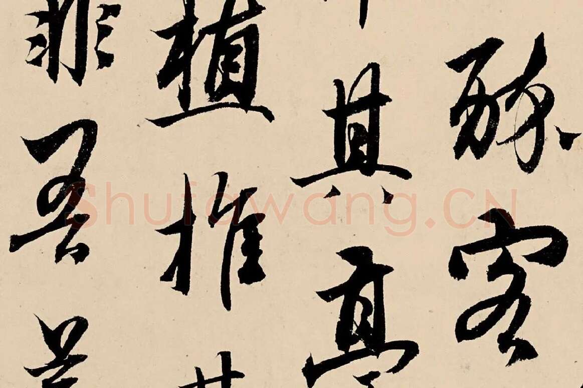 杨维桢行书《竹西草堂记题卷》局部 (5)