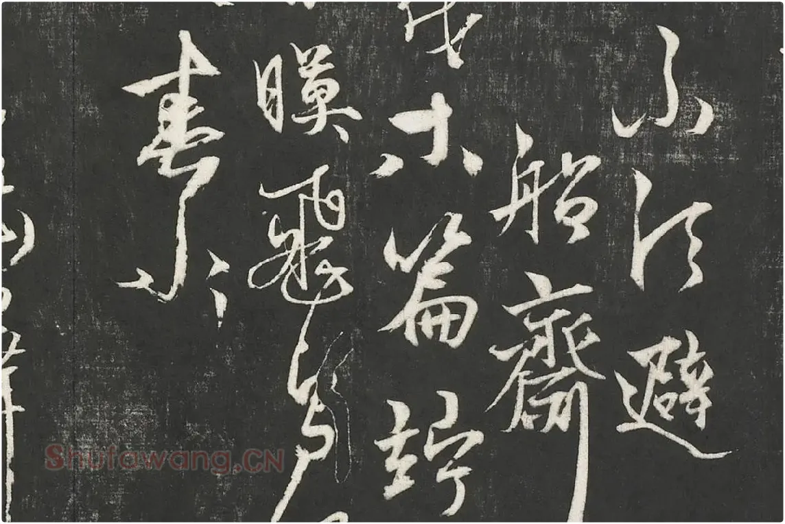 杨维桢行草书《书张南轩城南诗》局部 (3)