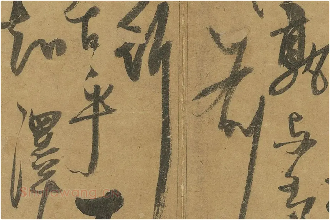 杨维桢草书册页《书跋语册》局部 (5)