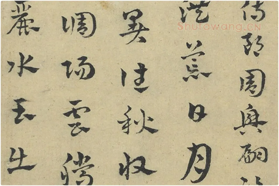 赵雍章草书《千字文》局部 (2)