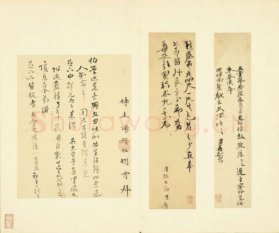徐渭书法《草书尺牍》