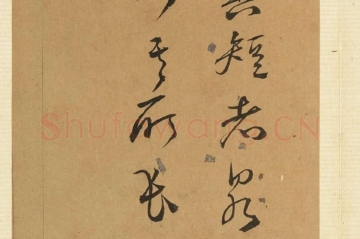 徐渭行书册页《诗帖并书评》局部 (7)