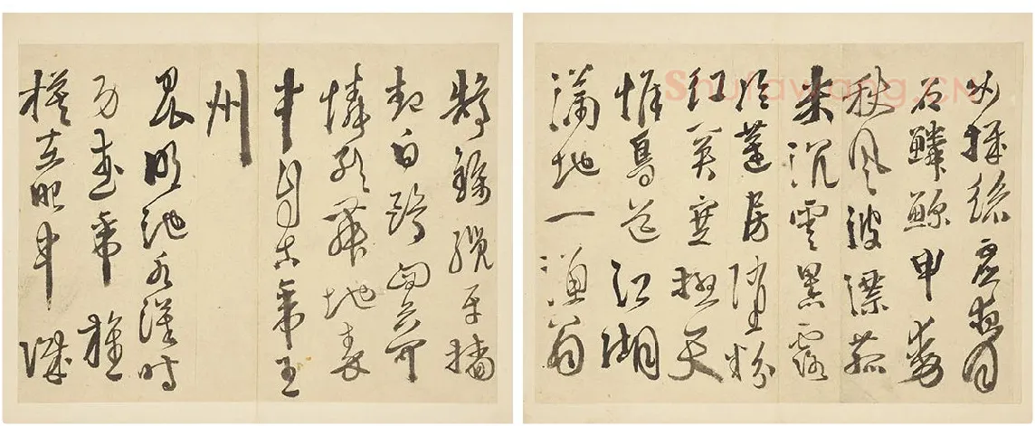 徐渭行草书《书杜甫秋兴八首》_05