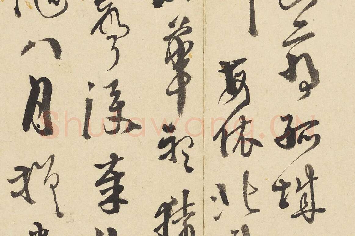 徐渭行草书《书杜甫秋兴八首》局部 (3)