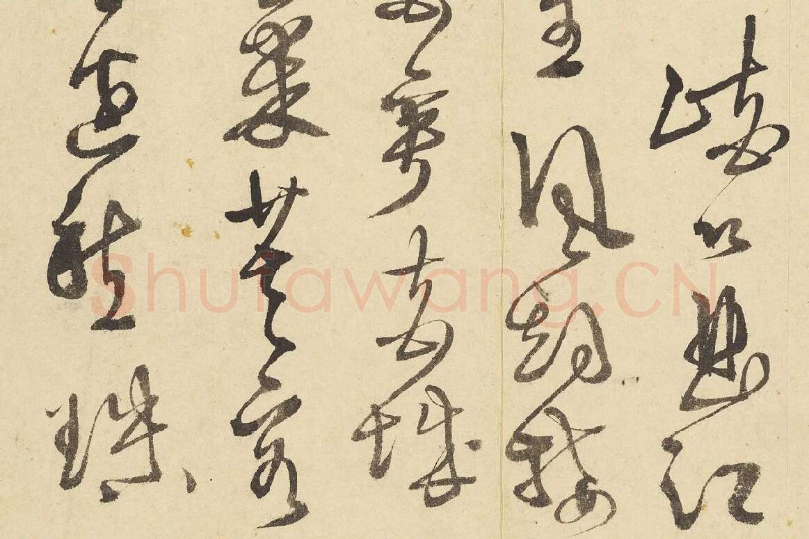 徐渭行草书《书杜甫秋兴八首》局部 (6)