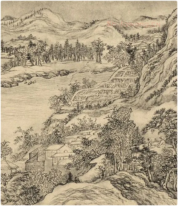 文徵明小楷书《盘谷叙》全卷_08