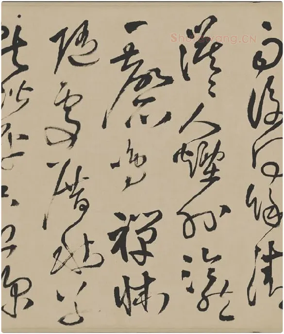 王铎草书五言律诗四首卷_04
