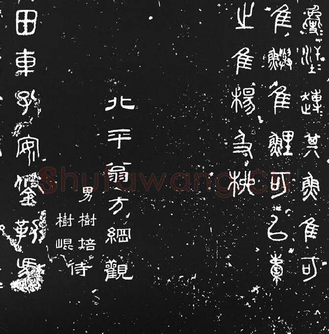 《石鼓文》墨拓_12