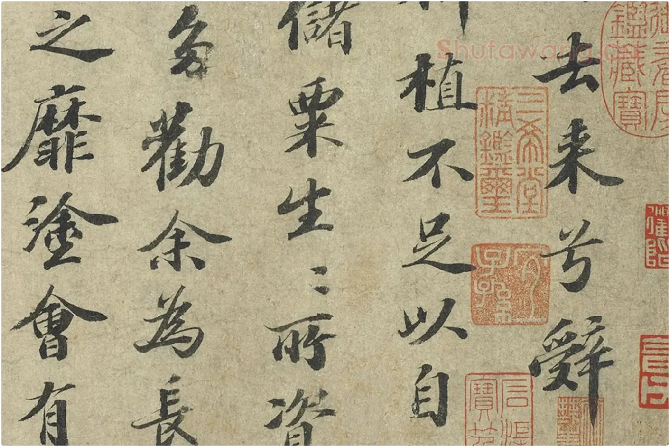 苏轼行楷书《书归去来辞》局部 (2)