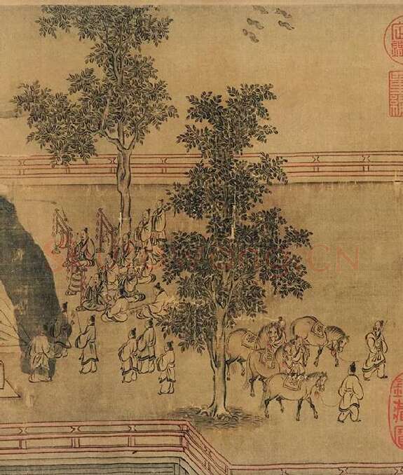 赵构书马和之画《鲁颂三篇》卷_12