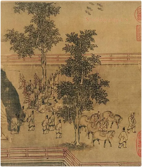 赵构书马和之画《鲁颂三篇》卷_12