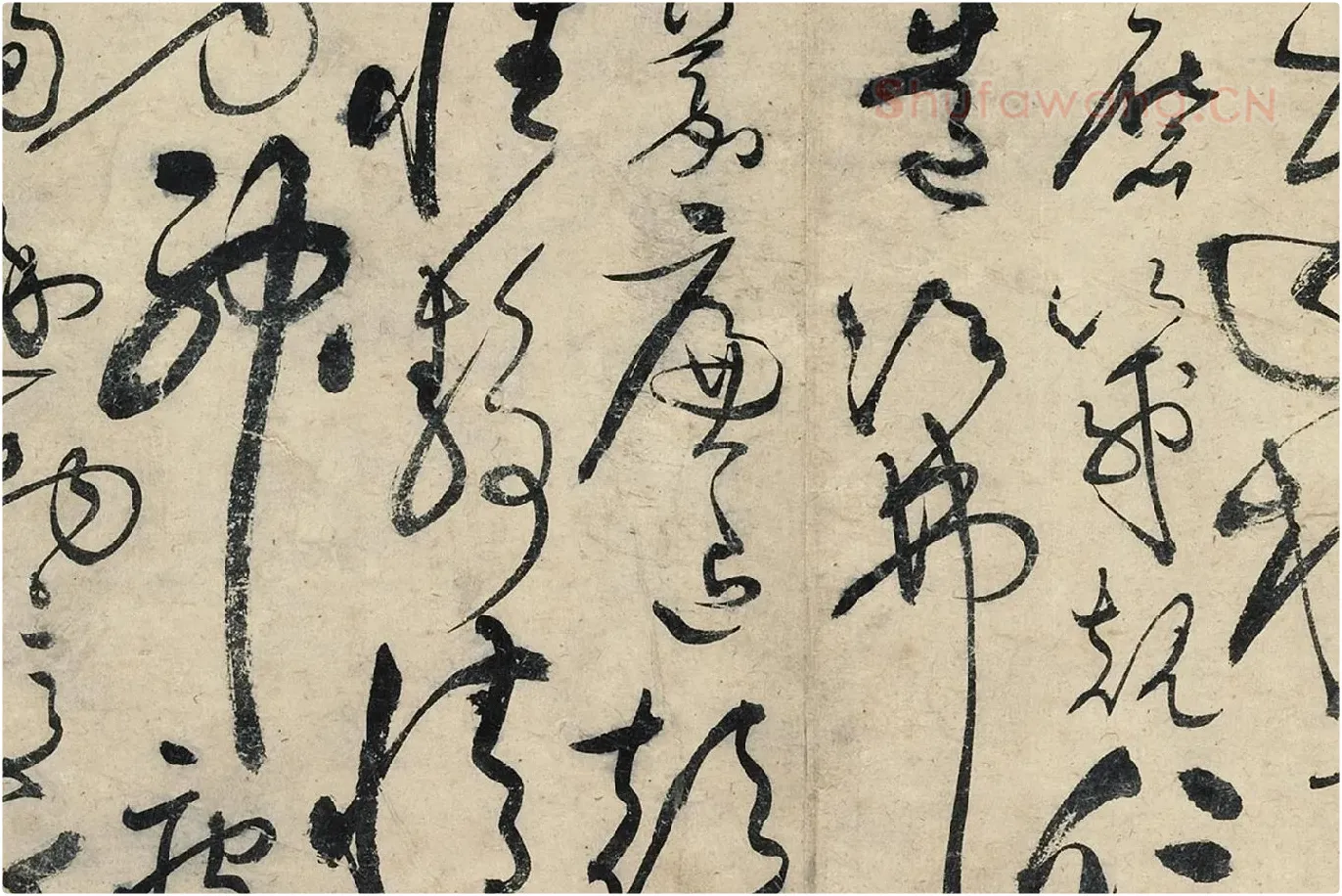黄庭坚《草书千字文卷》局部 (8)