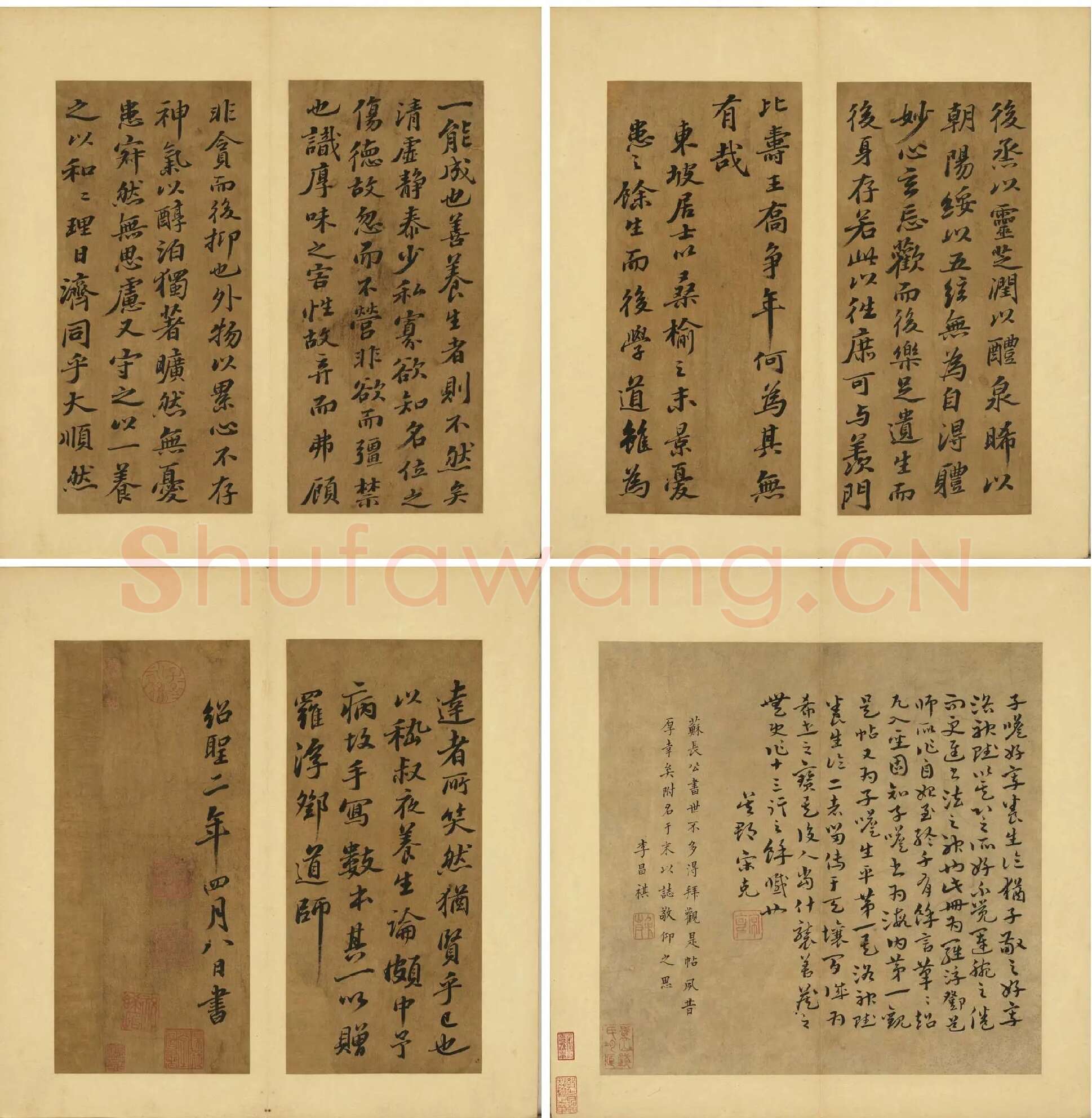 苏轼行楷书《养生论》_04