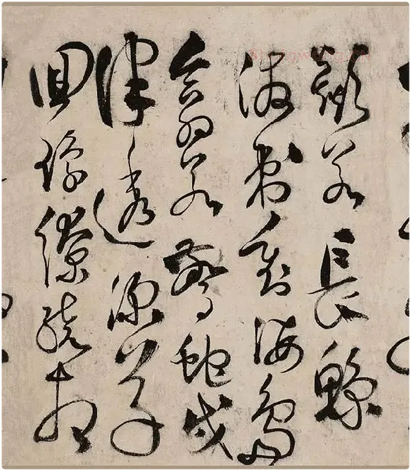 张弼草书《怀素上人草书歌卷》_13