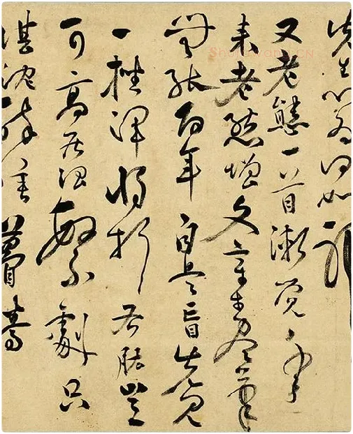 张弼《草书杂书卷》_04