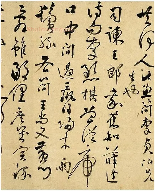 张弼《草书杂书卷》_05