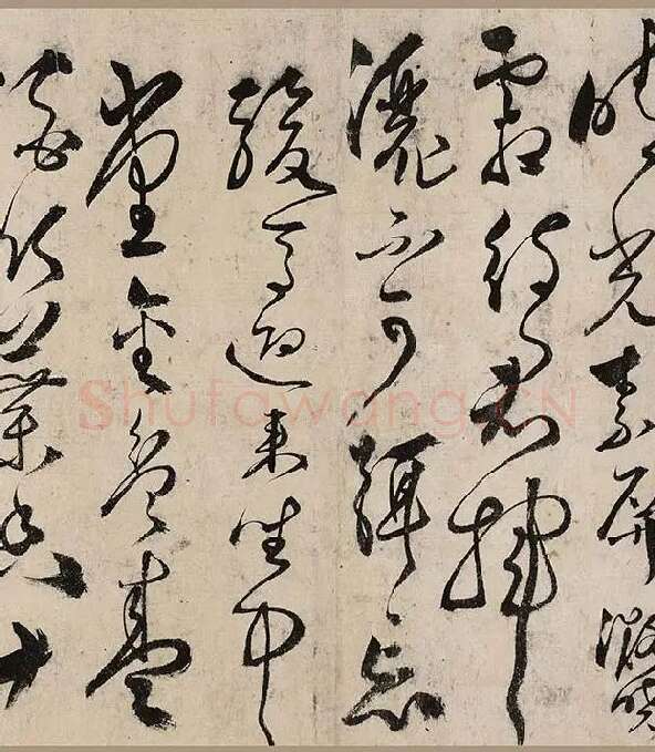 张弼草书《怀素上人草书歌卷》_16