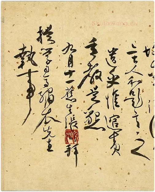 张弼《草书杂书卷》_08