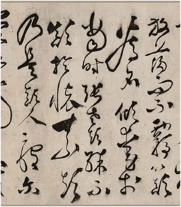 张弼草书《怀素上人草书歌卷》_18