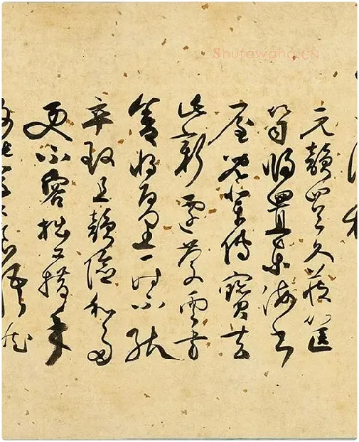 张弼《草书杂书卷》_09