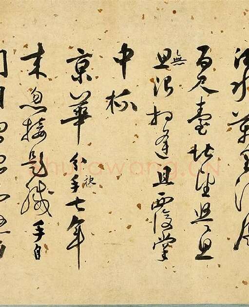 张弼《草书杂书卷》_11