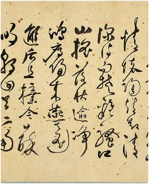 张弼《草书杂书卷》_15
