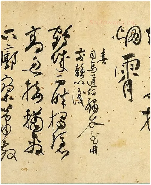 张弼《草书杂书卷》_16