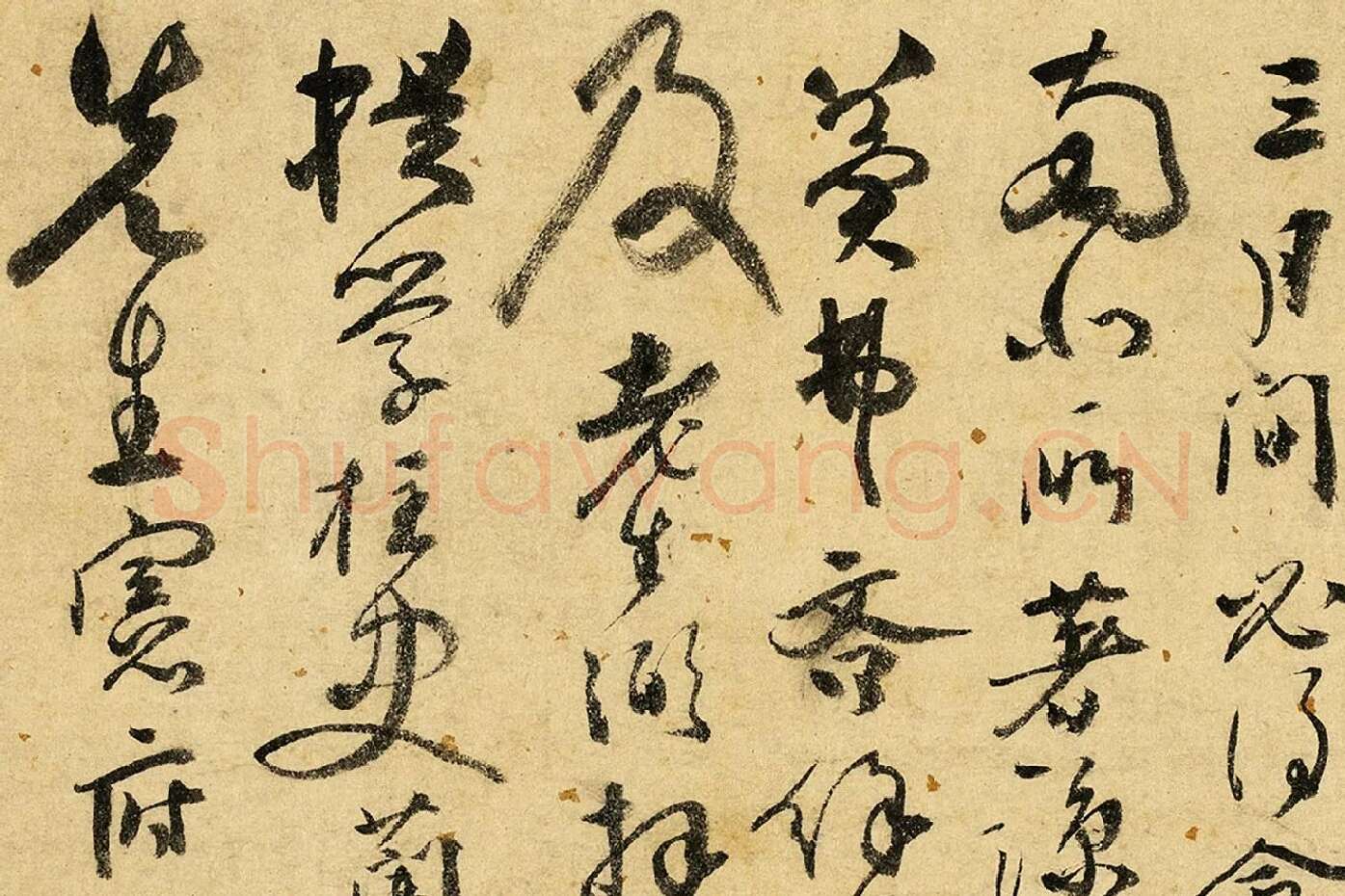 张弼草书《杂书卷》局部 (2)