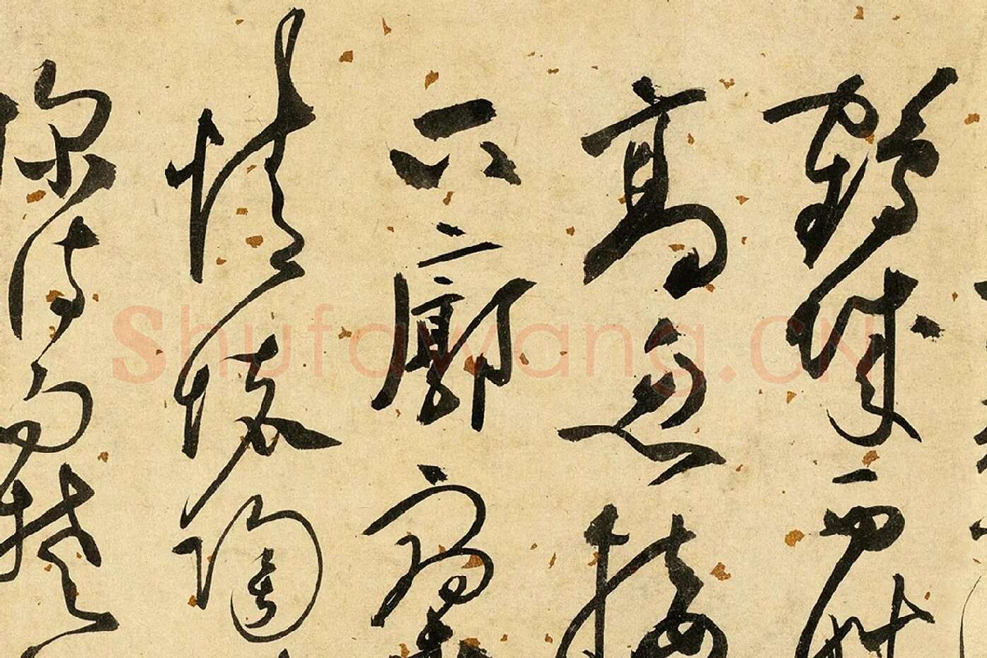 张弼草书《杂书卷》局部 (7)