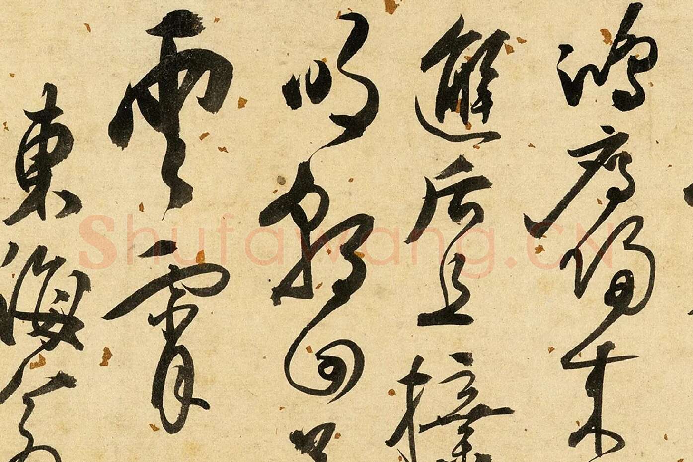 张弼草书《杂书卷》局部 (8)