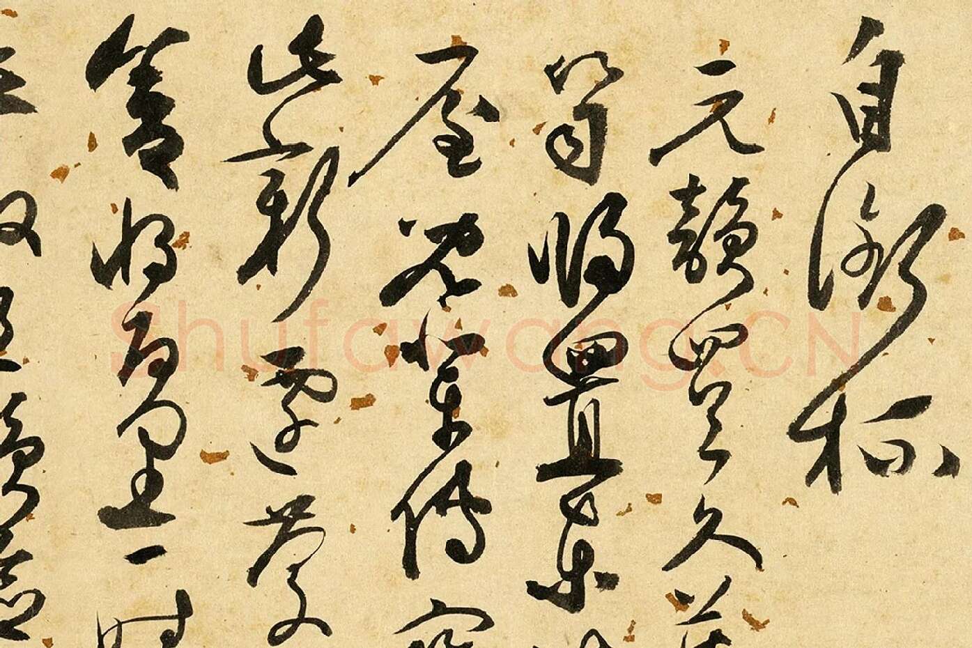张弼草书《杂书卷》局部 (12)