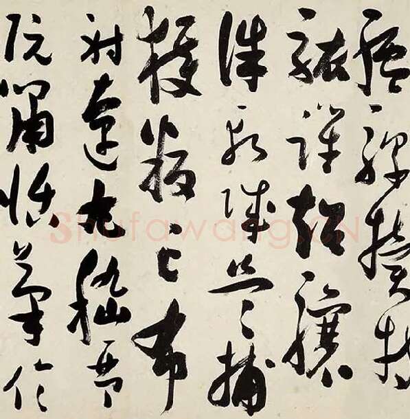 张瑞图《草书千字文卷》_05