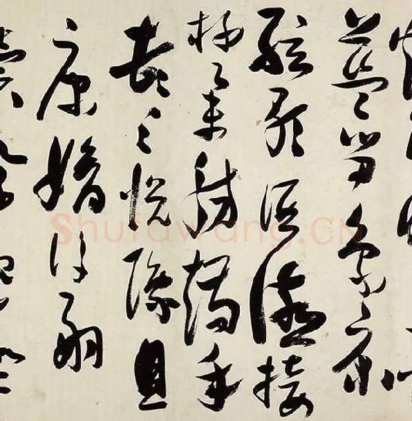 张瑞图《草书千字文卷》_07
