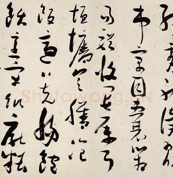 张瑞图《草书千字文卷》_09