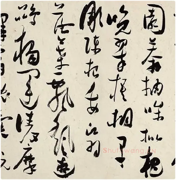 张瑞图《草书千字文卷》_10